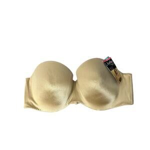 LILYETTE‎ by BALI 42C Strapless Bra with Convertible Straps 40C "Body Beige" NWT